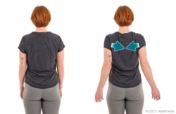 Shoulder-blade squeeze