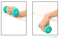 Resisted wrist extension (weight)
