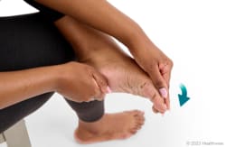 Big-toe extensor stretch